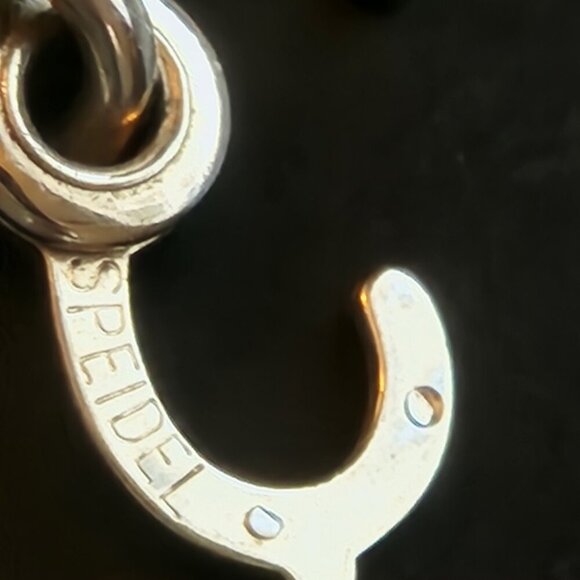 Vintage Speidel USA ID Bracelet Cuban Chain Gold Tone - Picture 12 of 12